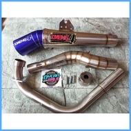 ◫ ❐ ◫ DAENG SAI4 OPEN PIPE WITH SILENCER RAIDER 150 CARB