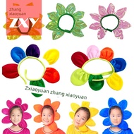 flora fauna costume kids costume cosplay Kostum bunga berwarna pelangi tumbuhan kanak-kanak