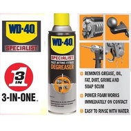 WD40 Specialist Fast Acting Degreaser Oil Grease Grime Cleaner Spray 450mL