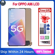 Original LCD Compatible For OPPO A96 5G PFUM10 LCD Screen Display Touch Screen Digitizer Assembly Re