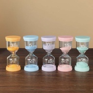 Macaron Hourglass Timer 1/3/5/10/15/20/30 Minutes Children Brushing Teeth Student Learning Ornaments