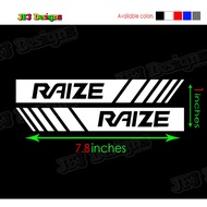 RAIZE MIRROR STICKER