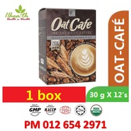 Fitwell Oat Cafe Healthy Instant White Coffee Without Creamer 30gX12sachetsX1box