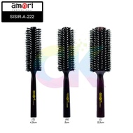 COMB-AMORI-222 / Comb Blow (Ijuk) Wood Hair Salon Size S, M, L Professional - CK