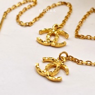 GDORA Gold Earring Gantung 916