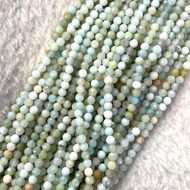 Amazonite Mixed Colors (Amazonite) 3 mm Square Grinding Long Line
