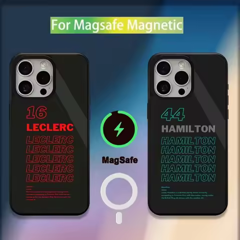 F1 Formula 1 66 Number Phone Case For iPhone 16,15,14,13,12,11,Plus,Pro,Max,Mini Magsafe Magnetic Wi