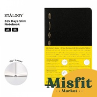 STALOGY 365 Days Notebook Grid A6 B6 Slim Daily Journal Notebook