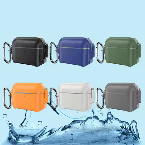 Waterproof Case For Apple Aipods Pro 2 1 Earphone Cases with Secure Lock Shockproof Protective Cover