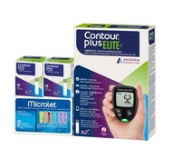 [全新原廠行貨] Contour Plus ELITE 血糖機套裝 (附100紙+100針)