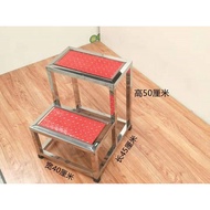 Widened Stainless Steel Step Footstool Step Stool Step Ladder Step 2 Three-Step Ladder Treadle House