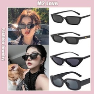 Fashion Black Square Sunglasses Cat Eye Eyeglasses street style sunglasses Unisex Anti-UV