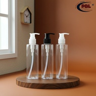 200ml RF Lotion Pump Bottle natural - Pump Neck Cap 24 Color Variants 200ml PET Plastic Bottle/ 200m