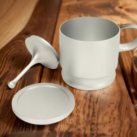 Grinder Beans Container Cup Coffee Dosing Rings Rust Resistant Aluminum Alloy Coffee Dosing Cup Comp