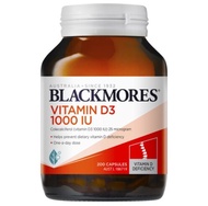 Blackmores Vitamin D3 1000IU 60 200 Capsules