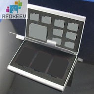 Memory Card Holder Container Accessories for SD TF Memory Cards Holder Organizer [Redkeev.sg]