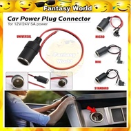 SOCKET LIGHTER Female 12V-24V Car Cigar Cigarette Lighter Socket Plug Connector High Quality 2A