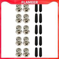 [FlameerMY] 5x Jump Rope Adjustable Screws With End Cover For Skipping Cable Workout