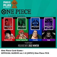 One Piece Card Game - OFFICIAL SLEEVE ver.1.0 [OP01] One Piece TCG