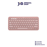 WIRELESS KEYBOARD (คีย์บอร์ดไร้สาย) LOGITECH BLUETOOTH K380S ROSE EN/TH