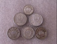 人民幣-1961💲 1962💲 1964💲 1975 💲1993💲 1998 六個合售