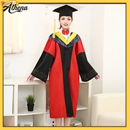 Athena Bachelor's Gown Set with Hat - Ideal for Graduations and Academic Events