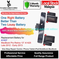 Replacement Battery A1437 for MacB00k Pro Retina 13 A1425 2012 2013 74WH