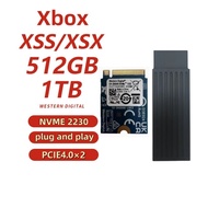 WD Solid State Drive Xbox/Xbox XS Expansion Card Plug and Play 512G 1TB Handheld M.2 2230 PCle4.0 SS
