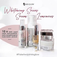 Ms Glow Whitening and Luminous Serum Package Ms Glow Whitening Series Ms Glow Whitening Luminous Ser