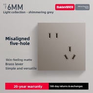 BaldeVance | Vintage Aesthetic Slim Wall Socket 86 Type
