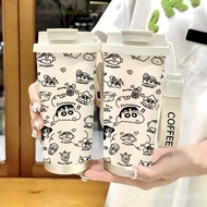 Xiaoxin Coffee Cup Black White Thermos Cup Design A Cold-Resistant Water Cup 316 Food Grade Stainles