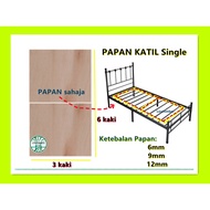 Gred Eksport(5.3mm /9mm/12mm)❤Papan saja ❤Utk Papan Katil Solid Plywood Single ,Queen,solid board ka