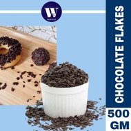 [500GM] CHOCOLATE FLAKES / KEPINGAN COKLAT {REPACK}