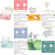 預訂1月尾【🇰🇷韓國品牌KAYJAY 嬰幼/兒童 獨立包裝3D立體口罩100個】