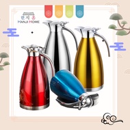 Hanji Coffee Pot Jug 1.5 Litre 304 Stainless Steel Vacuum Insulated Maintains Temperature Thermal Th