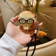 For Bose Ultra Open Kogepan bread man earphone protective case Bose QuietComfort Earbud II silicone 