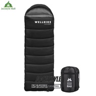 [Jocestyle Mall]Camping Sleeping Bag Portable Waterproof Sleeping Bag Envelope Compression Sack for 