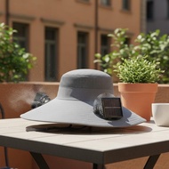 50+ Dual Fan Sun Hat Outdoor Gear for Hiking
