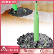 2 in 1 Absorbent Floor Mop for Household Cleaning, Dehydrated Squeeze Mop