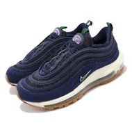 Nike 休閒鞋 Wmns Air Max 97 QS 女鞋 海軍藍 峽谷綠 子彈 氣墊 復古 DR9774-400