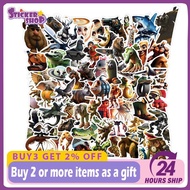 100pcs Tung Tung Sahur Italian Brainrot AI Abstrac Sticker DIY Fridge Laptop Luggage Sticker