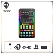 Mucro i9 Set Voice Changer Game Live Broadcast Mobile Computer Sound Card