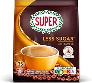 SUPER Less Sugar 3in1 Coffee, 35 sticks