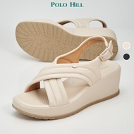 POLO HILL Ladies Ankle Strap Wedges Sandal PLSW-LS5348
