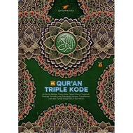 Gramedia Cirebon - AL QURAN TRIPLE CODE TAJWID COLOR TRANSLATION WORD WORD A5 HC