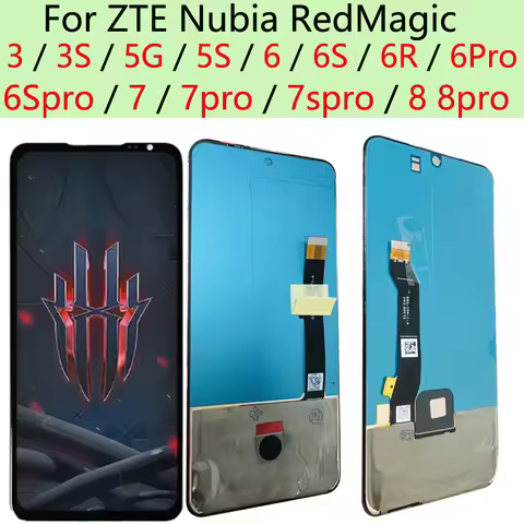 NEW OEM AMOLED For ZTE nubia RedMagic Red Magic 7 3 3S 5G 5S 6R 6 6s 7s 8 8S 9 Pro 9s z60ultra LCD D