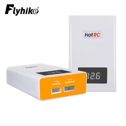 Hotrc A400 Digital 3S 4S 3000mah RC Lipo Battery Balance Charger with LED Screen for 4s 3s Lipo Batt