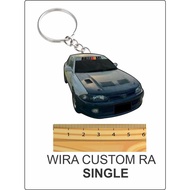 proton wira custom ra 2d keychain