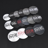 4PCS OZ Wheel Center Sticker 45MM &amp; 50MM &amp; 56MM &amp; 65MM Sport Rim Cap Emblem O.Z Racing Logo Wheel Cover Sticker Hub Cap Badge