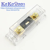 fuse 1pcs 30-500 AMP ANL Fuse Holder Bolt-on Fuse Automotive Fuse Holders 50A 60A 70A 80A 100A 125A 